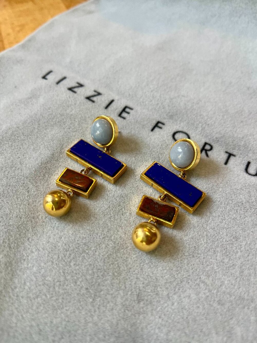 Lizzie Fortunato Colorblock Earrings